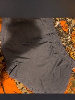 Nike Women's Athletic Running Shorts in Dark Gray